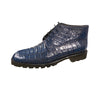 Los Altos All Over Croc Caiman Belly Boot with Lug Sole
