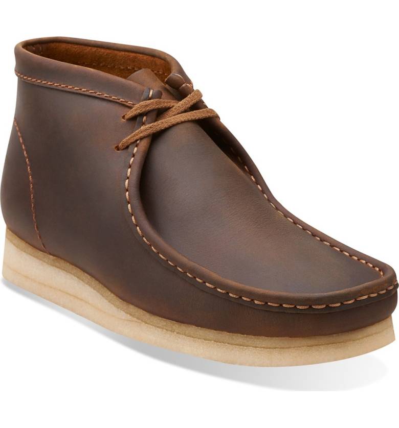 Clarks Originals Wallabee Check Shoes Brown