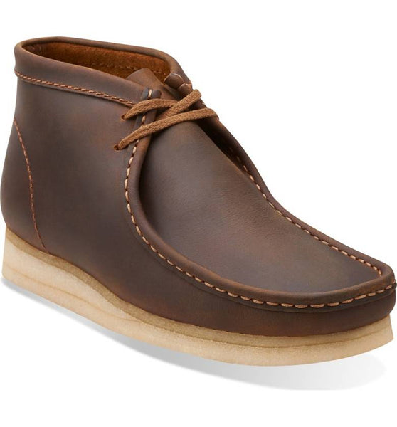 Clarks Brown Leather Wallabee