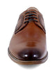 Stacy Adams Dickens Plain Toe Oxford Shoes Cognac 25231-221