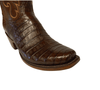 Lucchese Classic Cowboy Boots 2144.73 Sienna Caiman Belly Antique Brown