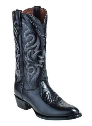 Dan Post Black Leather Cowboy Boots "DP2110"