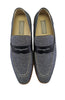 Giovanni Tweed mens loafer shoes, Navy blue