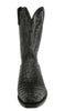 Men's Lucchese  N1127 Boot Black Hornback Tai Jersey Calf