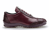 Belvedere (40486 - "Paulo") Burgundy Ostrich Sneaker | Last Pair | Size 11 | Clearance
