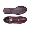 Belvedere (40486 - "Paulo") Burgundy Ostrich Sneaker | Last Pair | Size 11 | Clearance